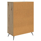 Aparador Roble Artesanal 66 x 34,5 x 95 cm Madera de Ingeniería