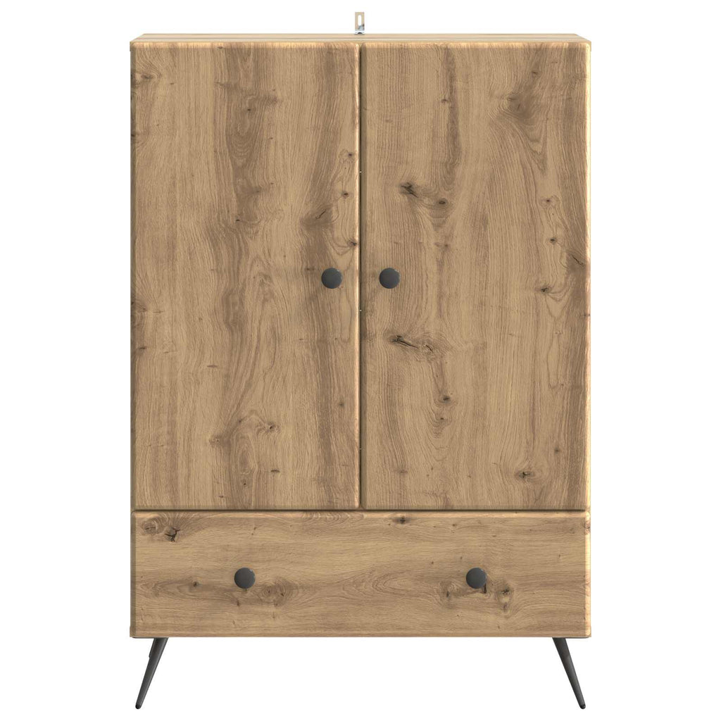 Aparador Roble Artesanal 66 x 34,5 x 95 cm Madera de Ingeniería