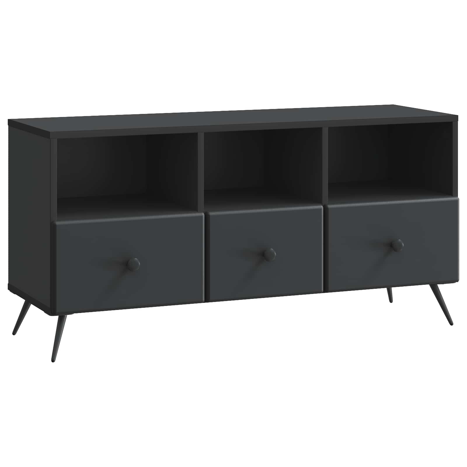 TV Cabinet High Gloss 102 x 34.5 x 50 cm Engineered Wood