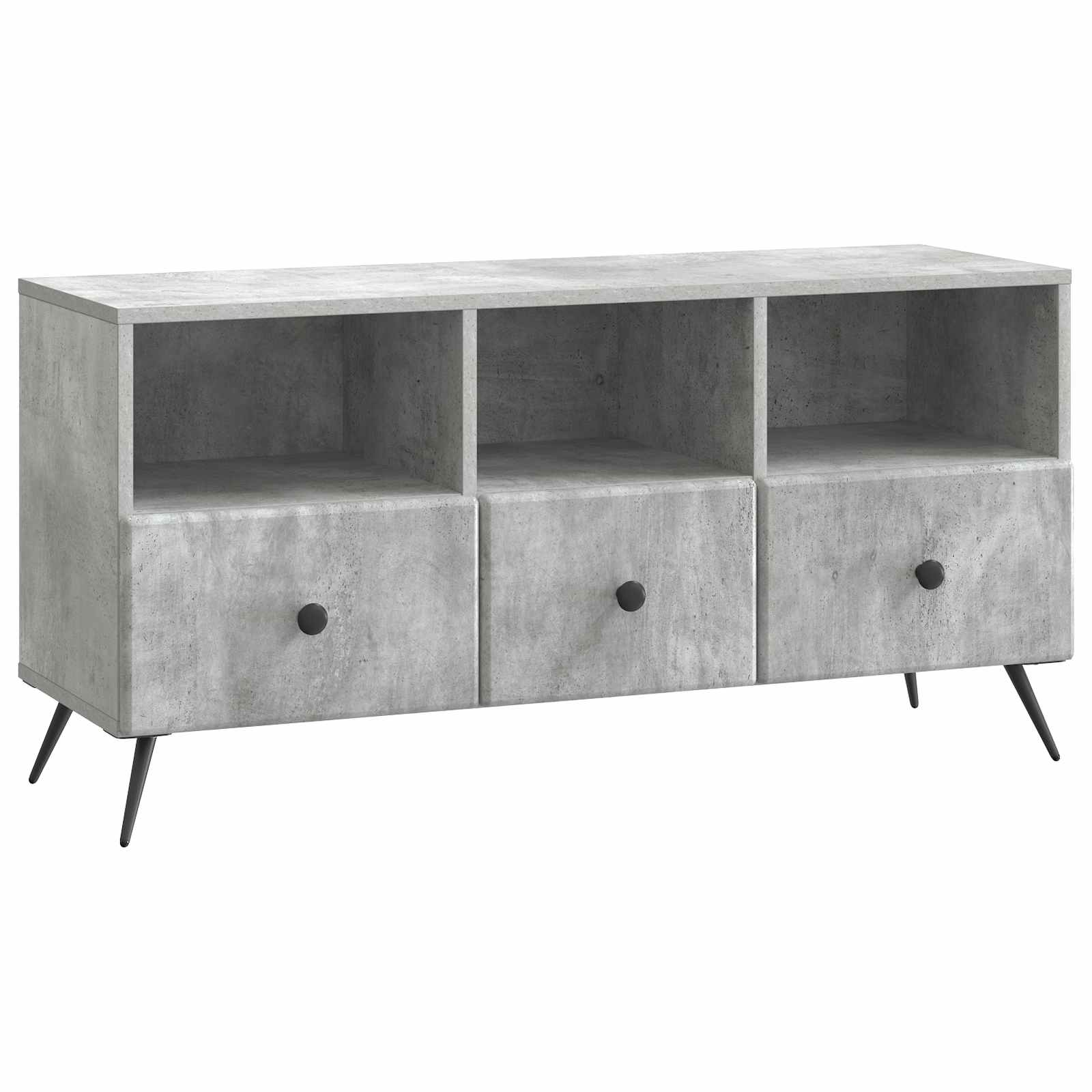 TV Cabinet High Gloss 102 x 34.5 x 50 cm Engineered Wood