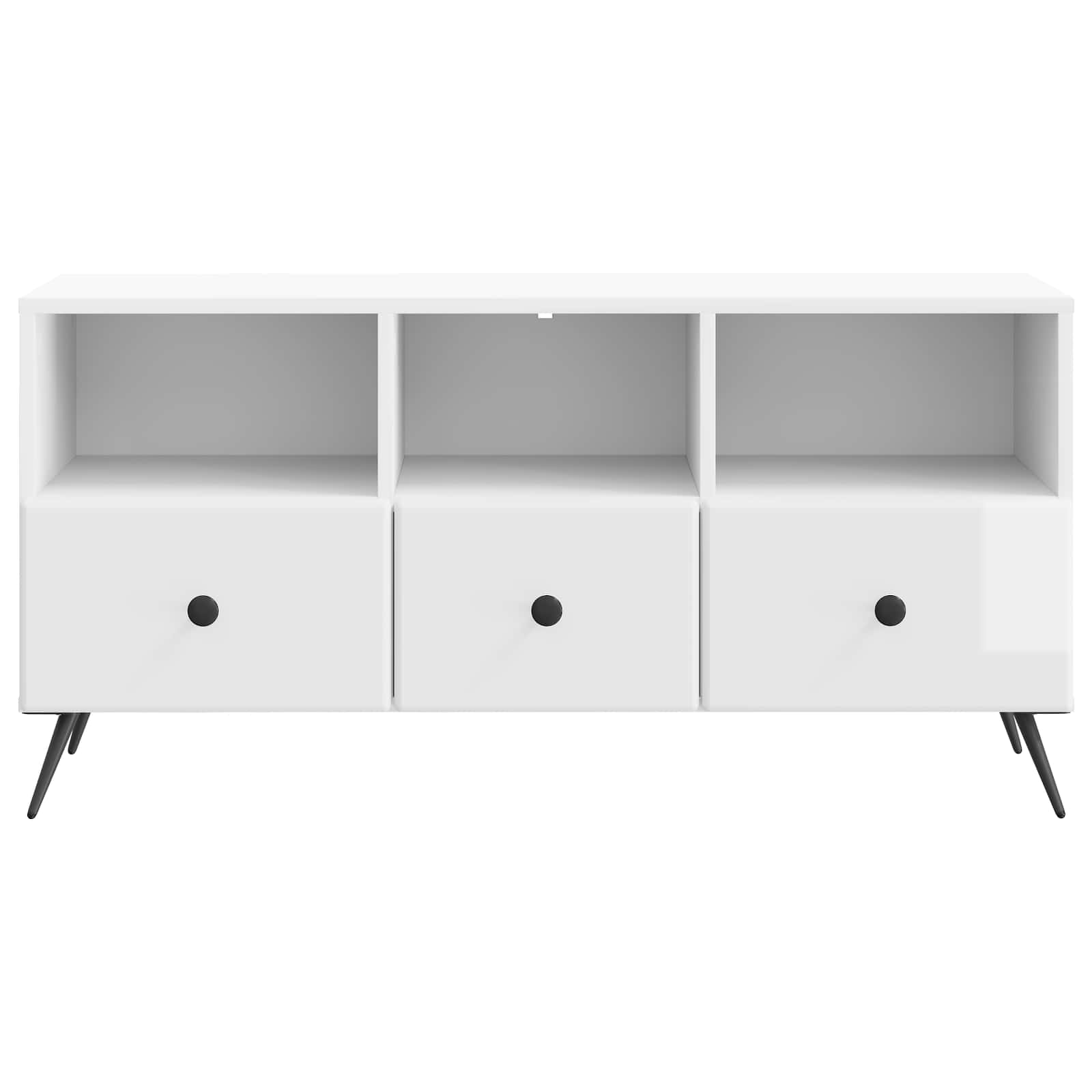 Mueble de TV Brillante 102 x 34,5 x 50 cm Madera de Ingeniería