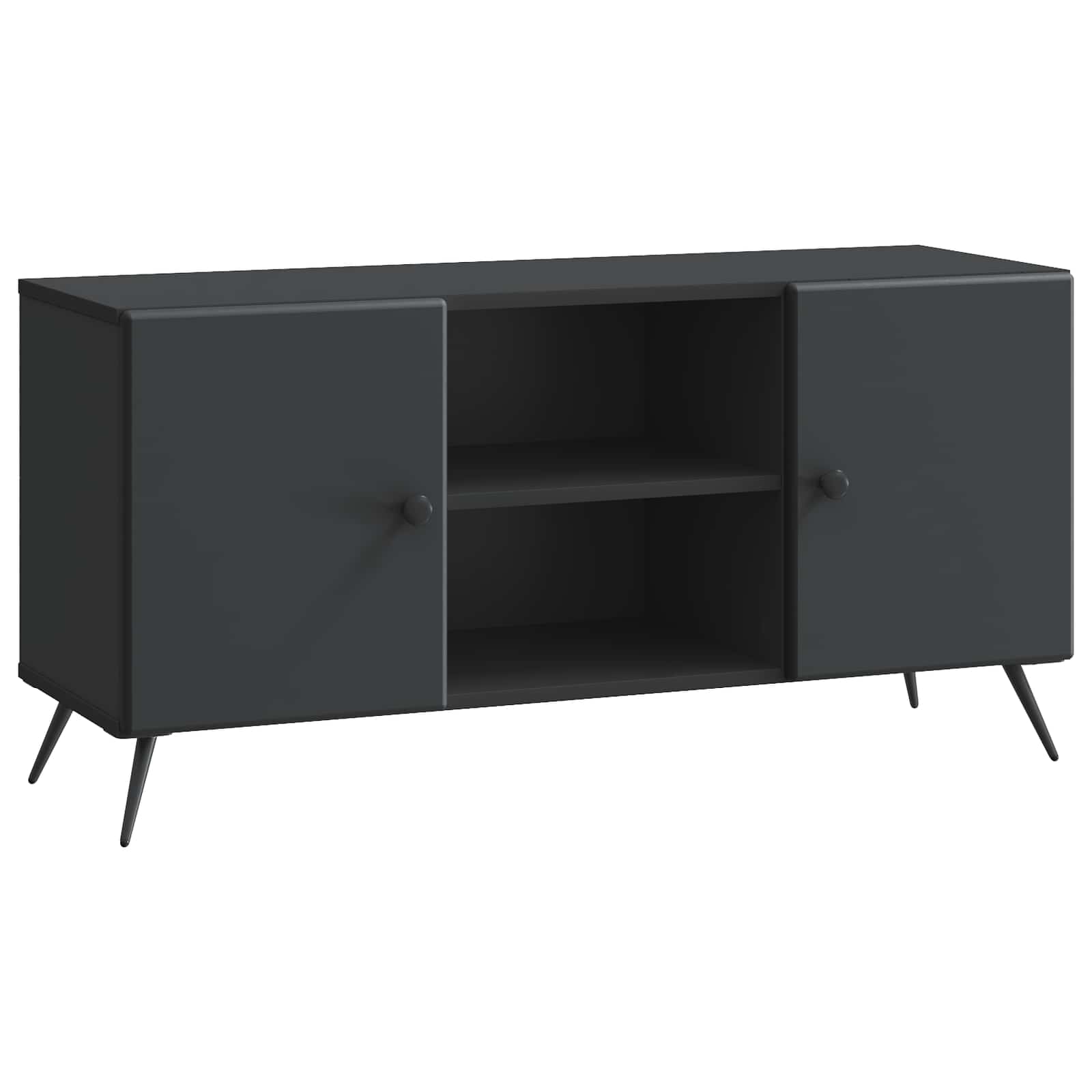 6-Piece TV Cabinet Set High Gloss Engineered Wood