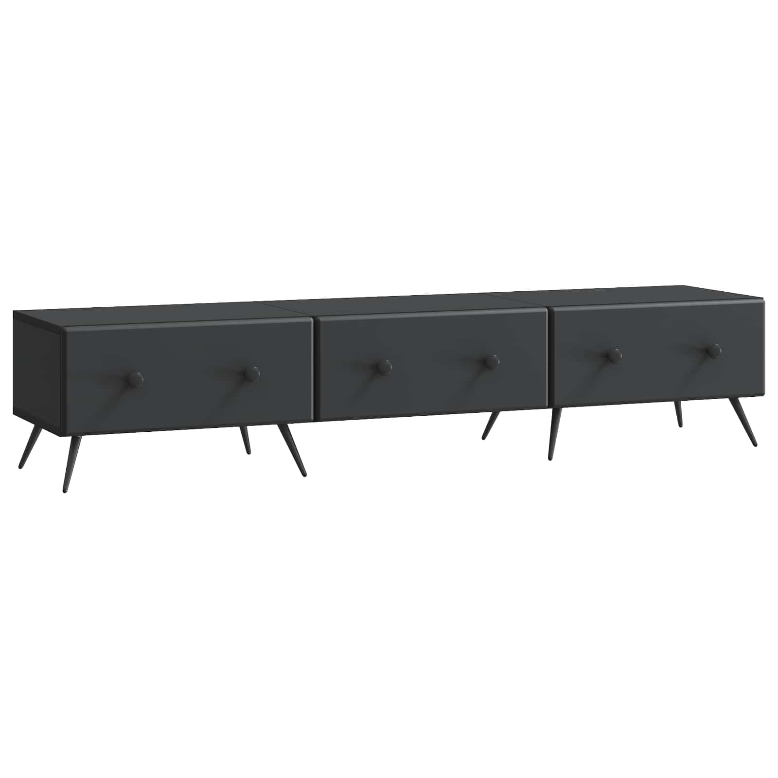 High Gloss TV Cabinet 147 x 34.5 x 30 cm Engineered Wood