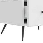 Mueble de TV Brillante 147 x 34,5 x 30 cm Madera de Ingeniería