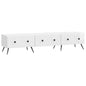 Mueble de TV Brillante 147 x 34,5 x 30 cm Madera de Ingeniería