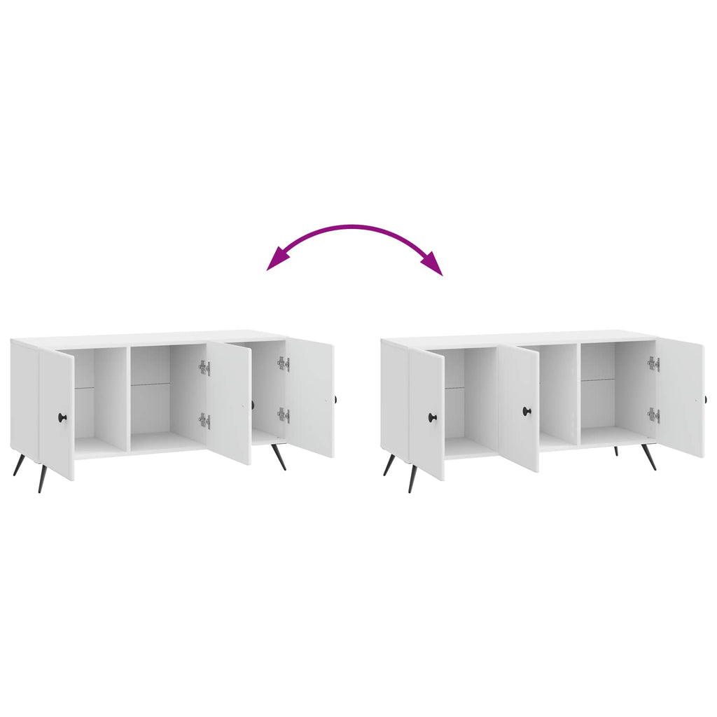 Mueble de TV Brillante 99 x 34,5 x 50 cm Madera de Ingeniería