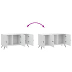Mueble de TV Brillante 99 x 34,5 x 50 cm Madera de Ingeniería