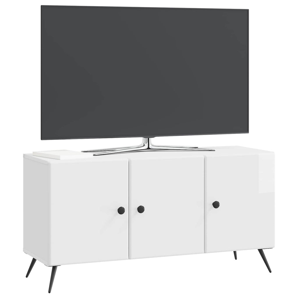 Mueble de TV Brillante 99 x 34,5 x 50 cm Madera de Ingeniería