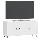 Mueble de TV Brillante 99 x 34,5 x 50 cm Madera de Ingeniería