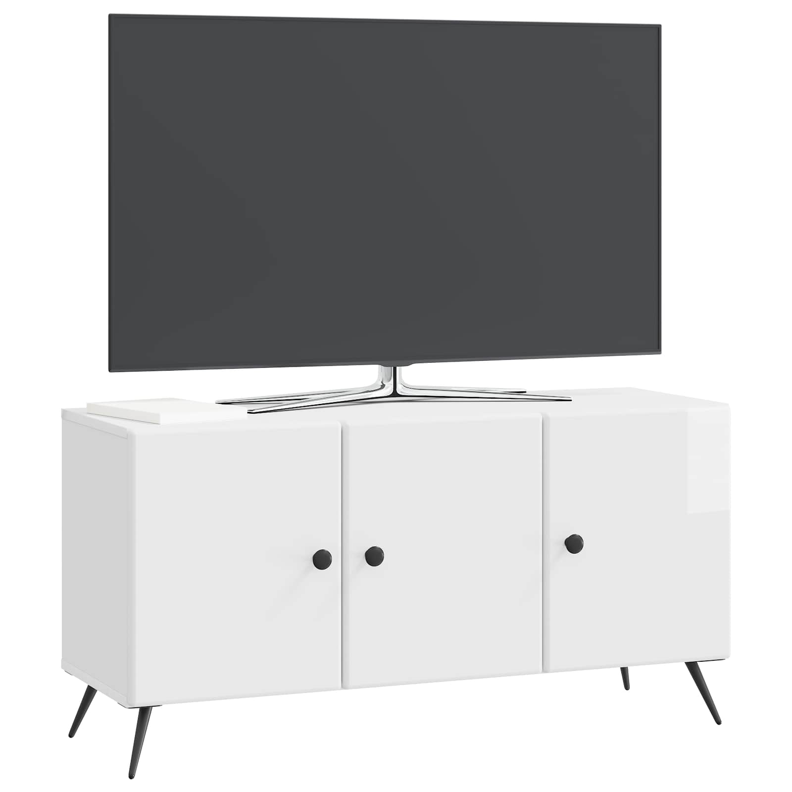 Mueble de TV Brillante 99 x 34,5 x 50 cm Madera de Ingeniería