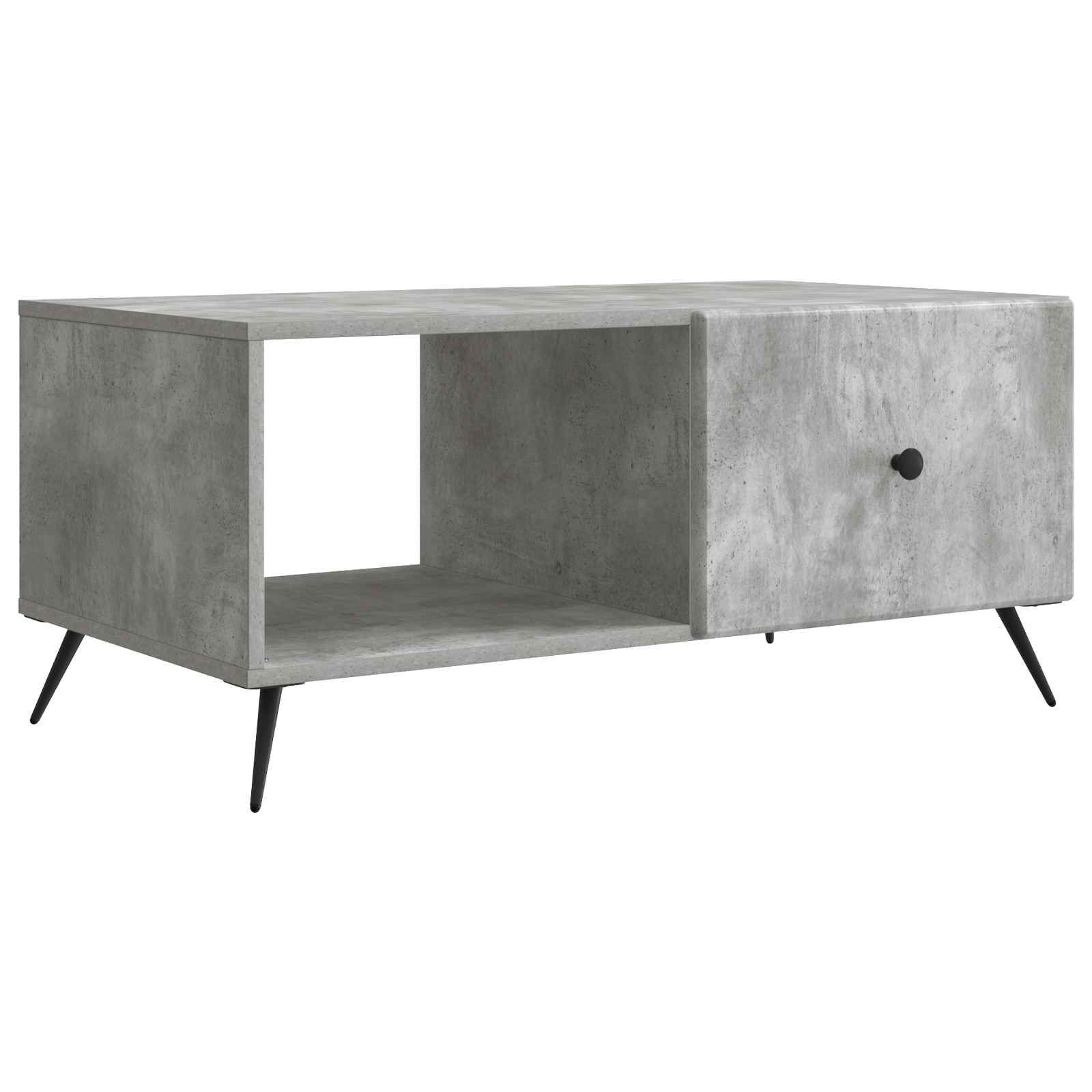 High Gloss Coffee Table 90 x 50 x 40 cm Engineered Wood
