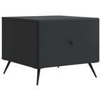 Mesa de Café Negro 49 x 50 x 40 cm Madera de Ingeniería