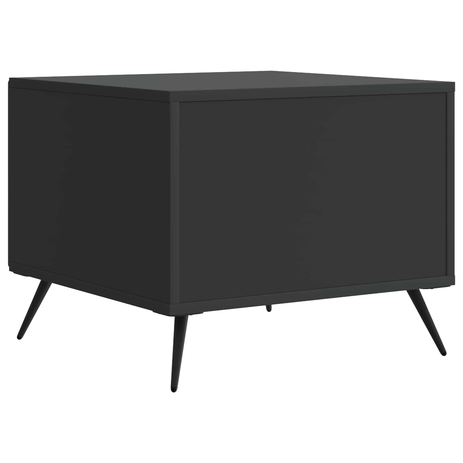 Mesa de Café Negro 49 x 50 x 40 cm Madera de Ingeniería