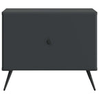 Mesa de Café Negro 49 x 50 x 40 cm Madera de Ingeniería
