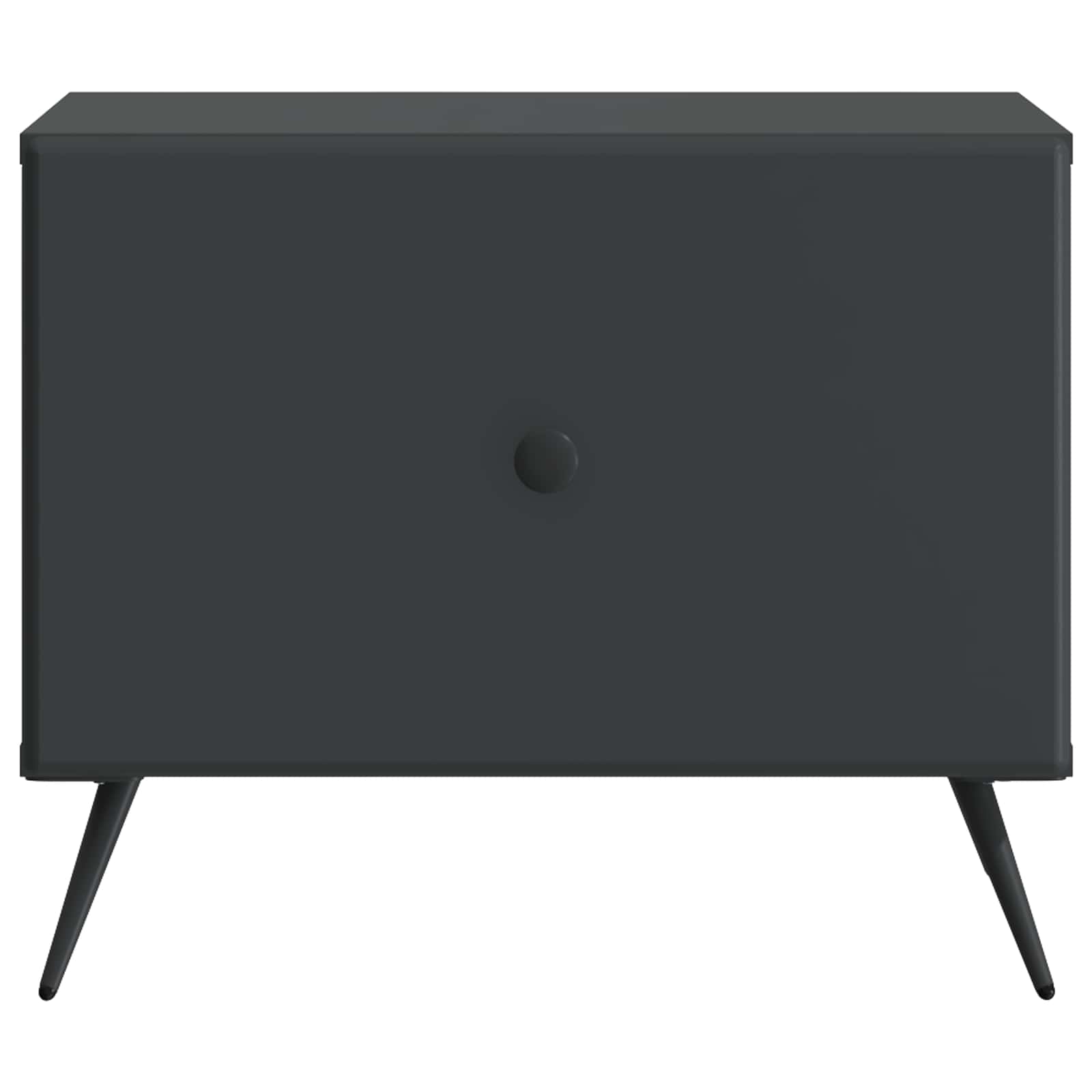 Mesa de Café Negro 49 x 50 x 40 cm Madera de Ingeniería