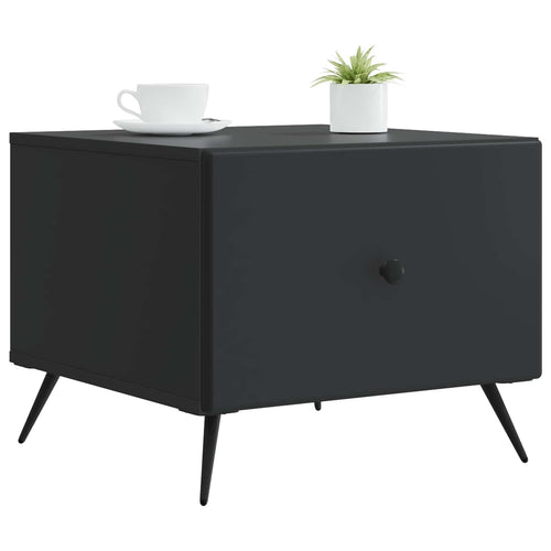 Mesa de Café Negro 49 x 50 x 40 cm Madera de Ingeniería