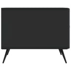 Mesa de Café Negro 49 x 50 x 40 cm Madera de Ingeniería