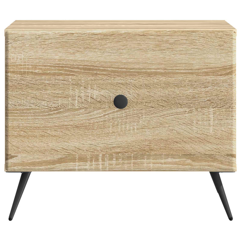Mesa de Café Roble Sonoma 49 x 50 x 40 cm Madera de Ingeniería