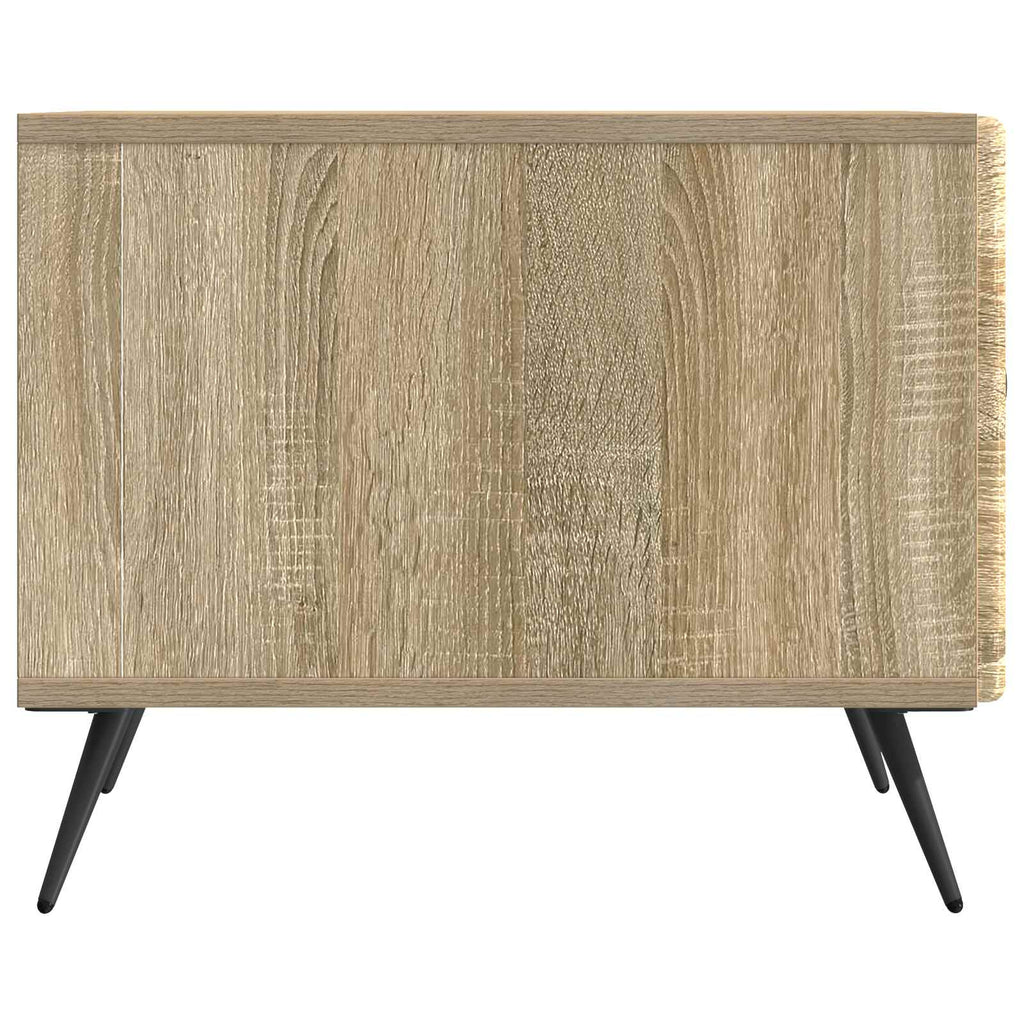 Mesa de Café Roble Sonoma 49 x 50 x 40 cm Madera de Ingeniería
