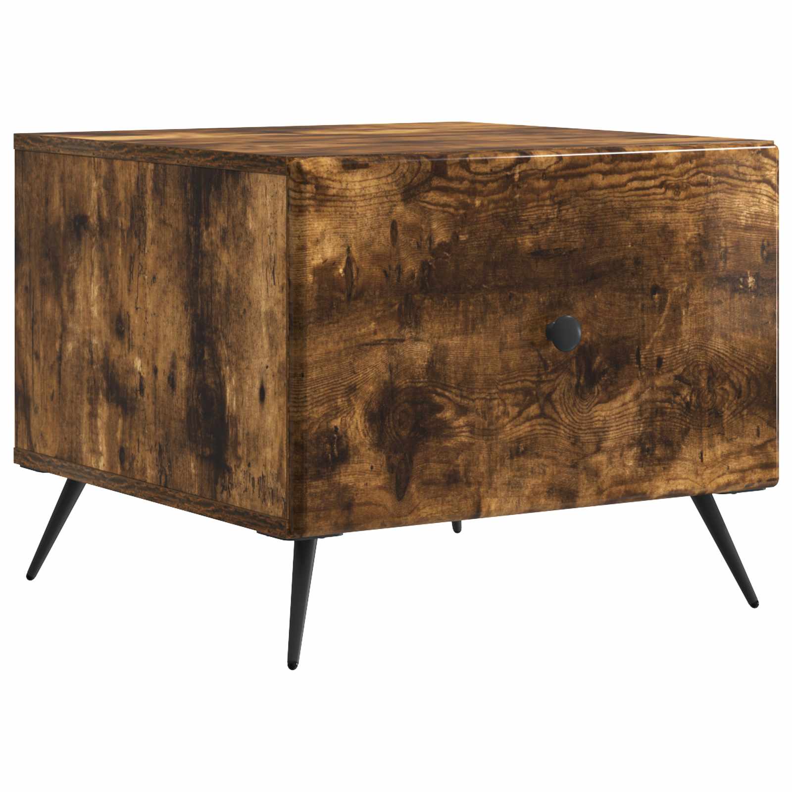 Mesa de Café Roble Ahumado 49 x 50 x 40 cm Madera de Ingeniería