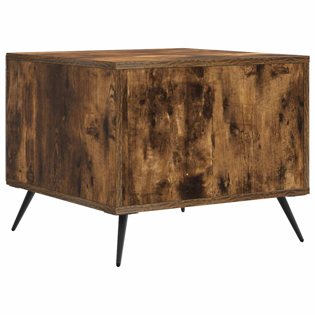 Mesa de Café Roble Ahumado 49 x 50 x 40 cm Madera de Ingeniería