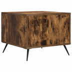 Mesa de Café Roble Ahumado 49 x 50 x 40 cm Madera de Ingeniería