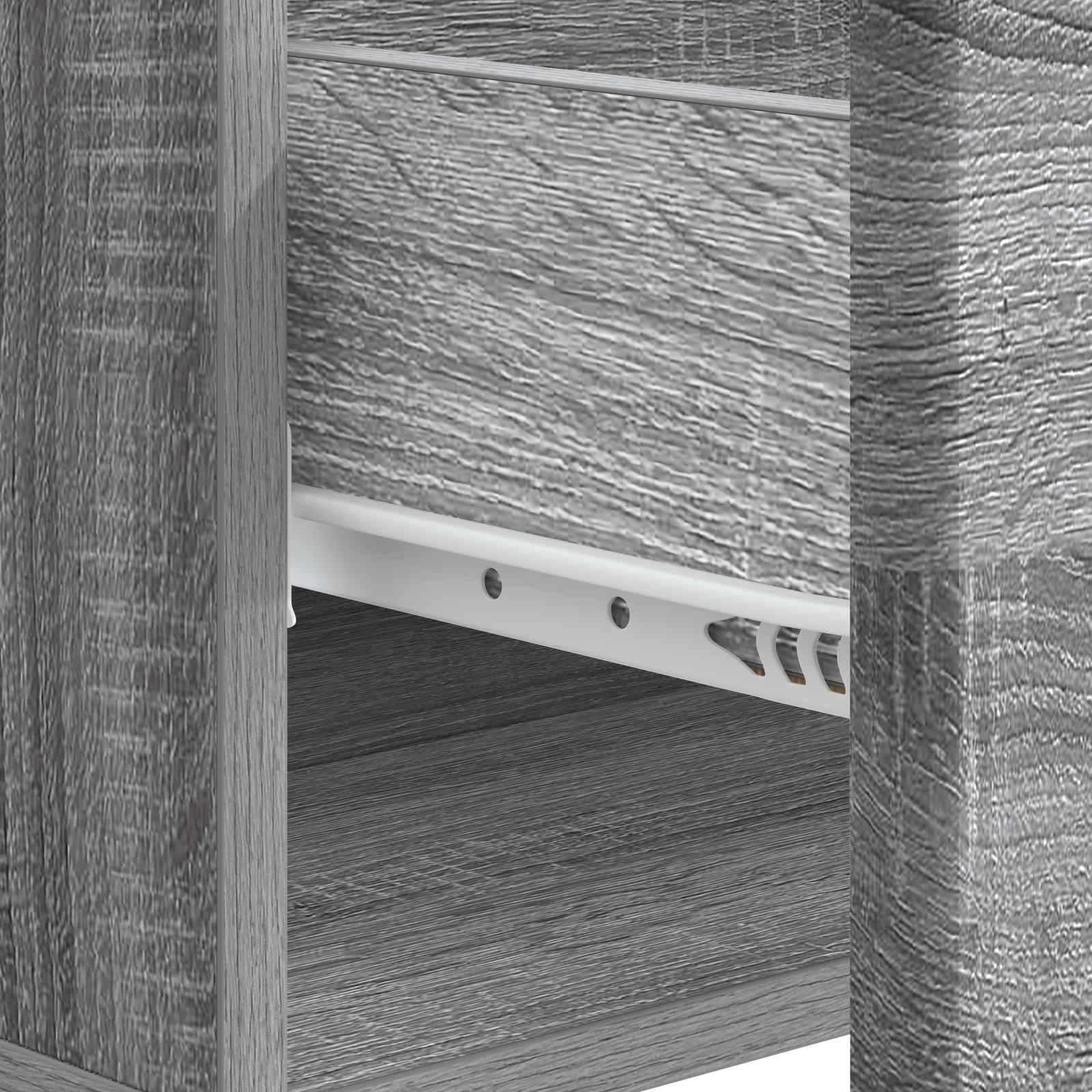 Mesa de Café Gris Sonoma 49 x 50 x 40 cm Madera de Ingeniería