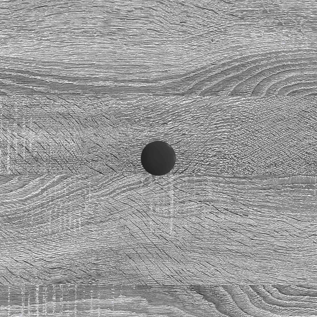 Mesa de Café Gris Sonoma 49 x 50 x 40 cm Madera de Ingeniería
