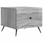 Mesa de Café Gris Sonoma 49 x 50 x 40 cm Madera de Ingeniería