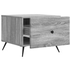 Mesa de Café Gris Sonoma 49 x 50 x 40 cm Madera de Ingeniería