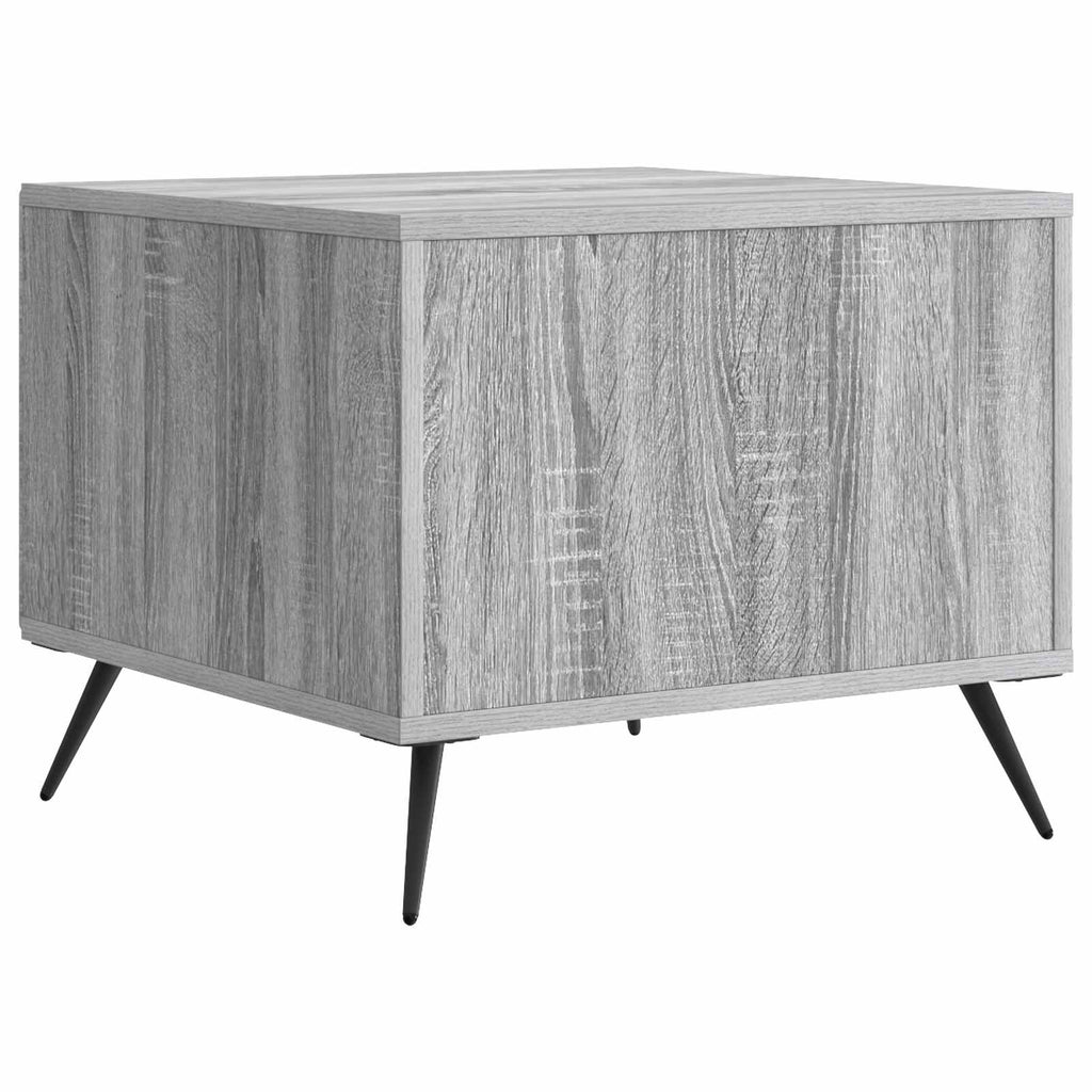 Mesa de Café Gris Sonoma 49 x 50 x 40 cm Madera de Ingeniería