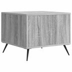Mesa de Café Gris Sonoma 49 x 50 x 40 cm Madera de Ingeniería