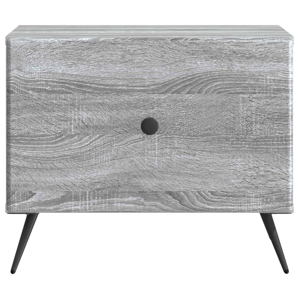 Mesa de Café Gris Sonoma 49 x 50 x 40 cm Madera de Ingeniería