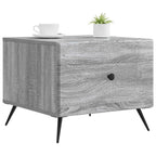 Mesa de Café Gris Sonoma 49 x 50 x 40 cm Madera de Ingeniería