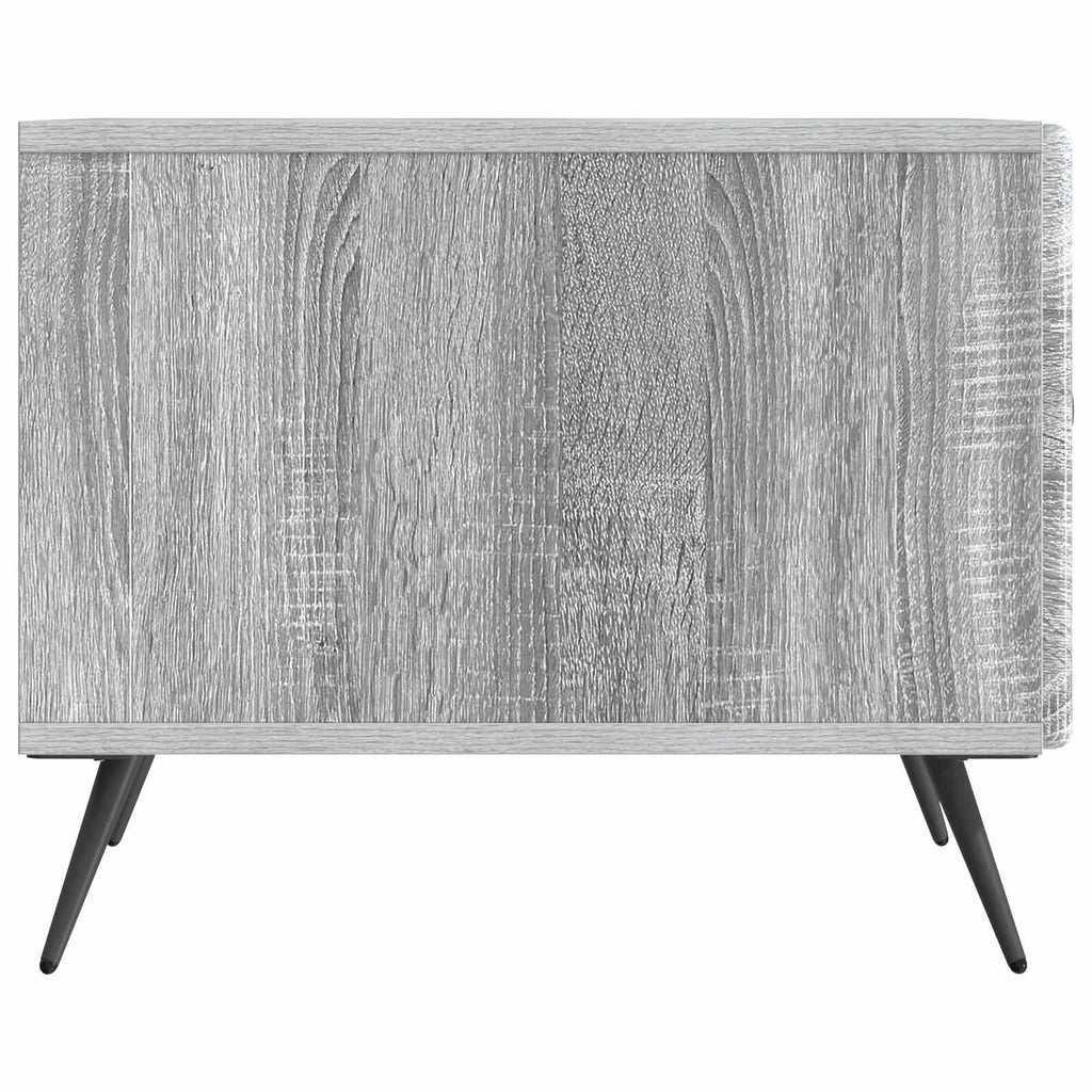Mesa de Café Gris Sonoma 49 x 50 x 40 cm Madera de Ingeniería