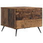 Mesa de Café con cajón Madera envejecida 49 x 50 x 40 cm