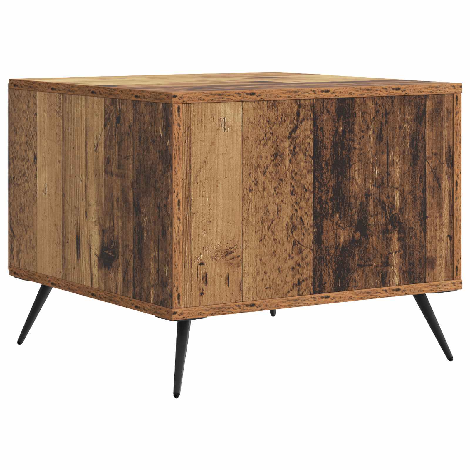 Mesa de Café con cajón Madera envejecida 49 x 50 x 40 cm