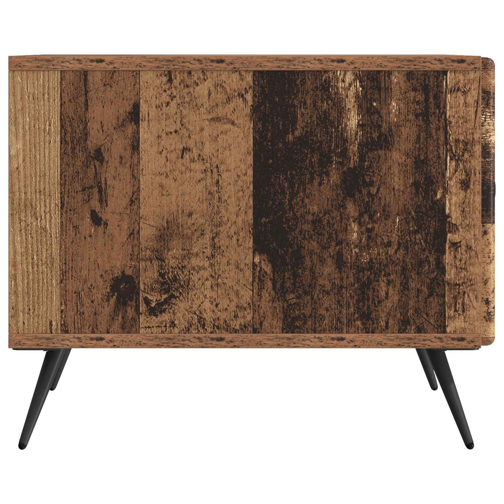 Mesa de Café con cajón Madera envejecida 49 x 50 x 40 cm