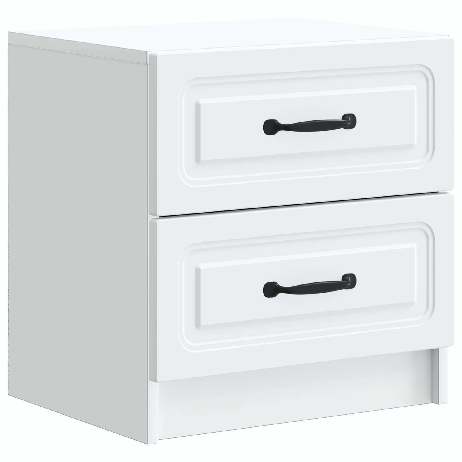 Armario de Noche 2 pcs 43 x 34,5 x 44,5 cm Madera de Ingeniería