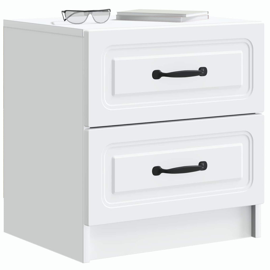 Armario de Noche 2 pcs 43 x 34,5 x 44,5 cm Madera de Ingeniería