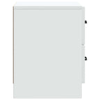 Armario de Noche 2 pcs 43 x 34,5 x 44,5 cm Madera de Ingeniería