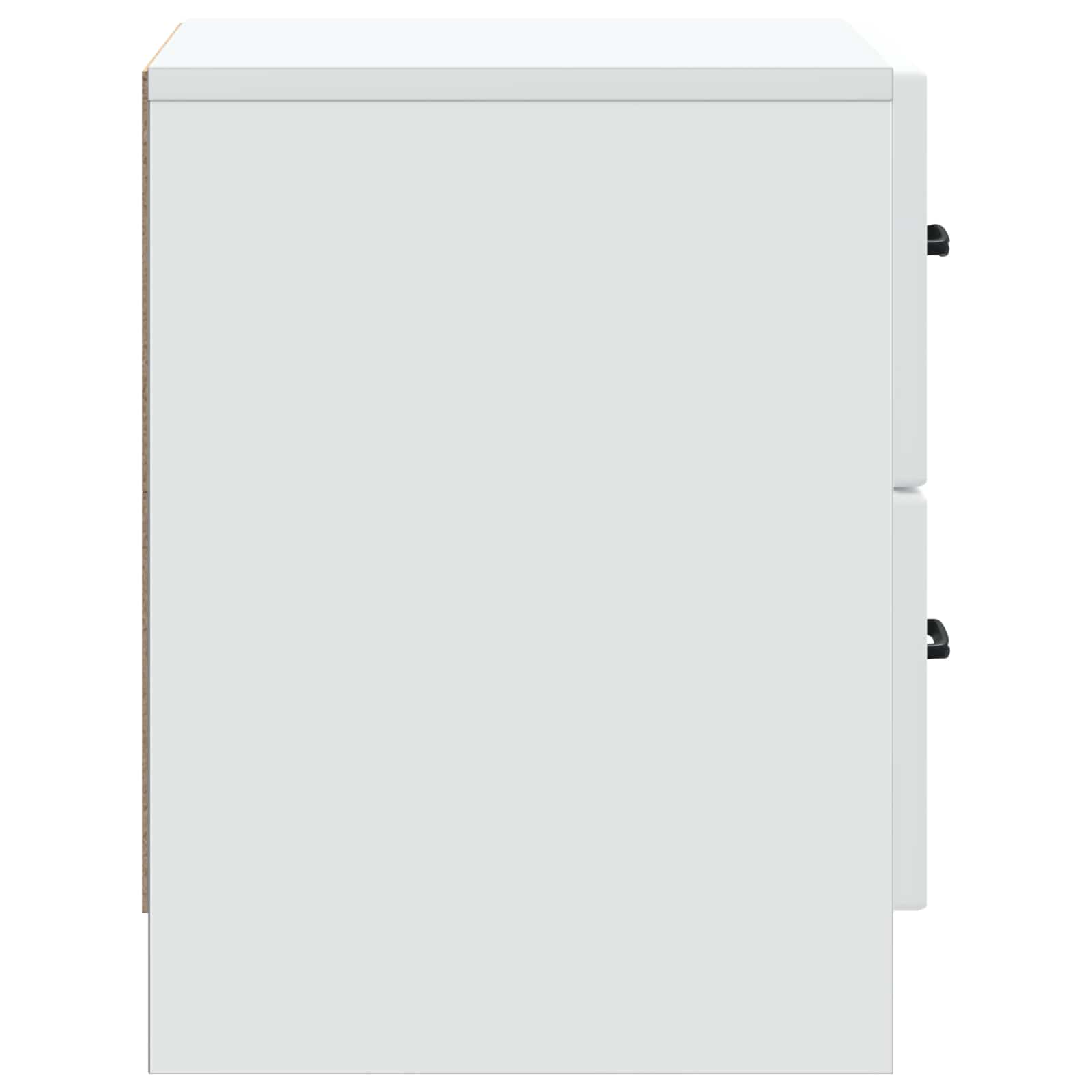 Armario de Noche 2 pcs 43 x 34,5 x 44,5 cm Madera de Ingeniería