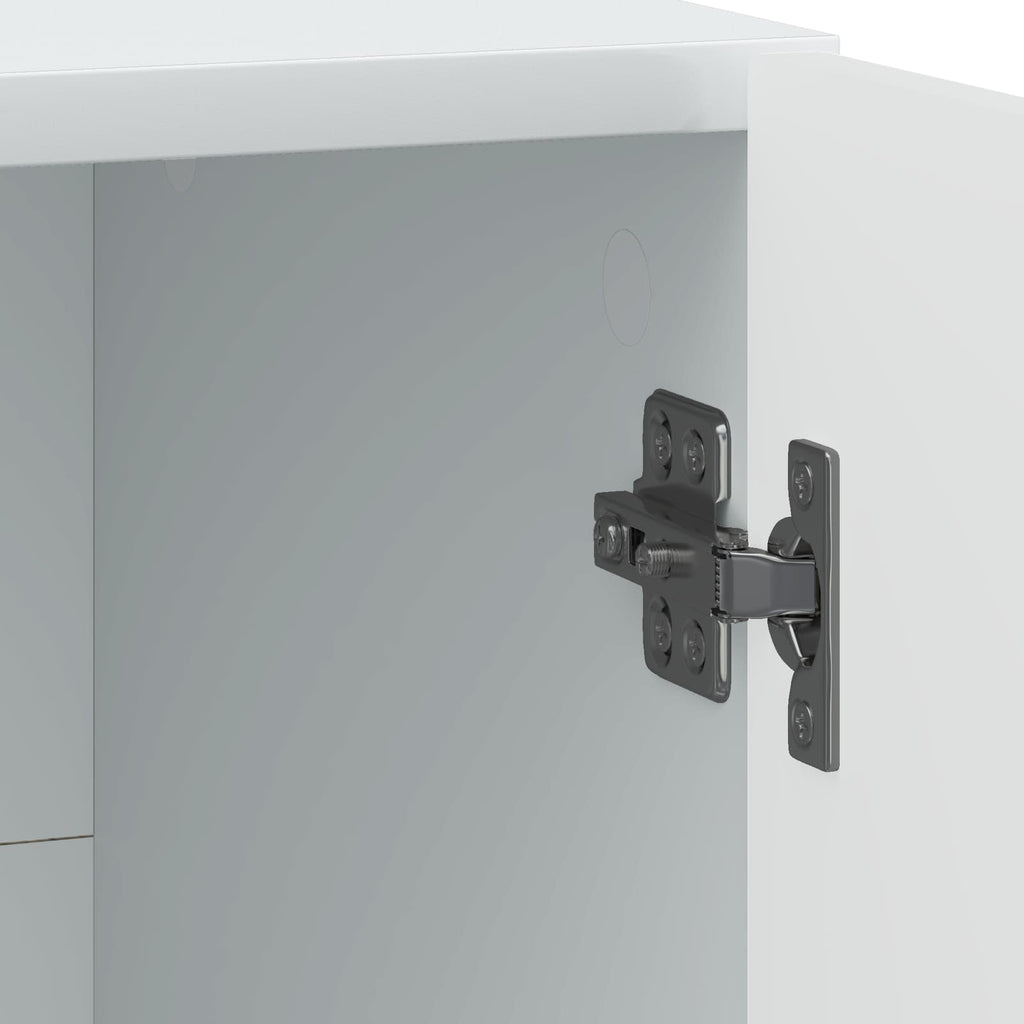 Armario de Noche 2 pcs 43 x 34,5 x 47 cm Madera de Ingeniería
