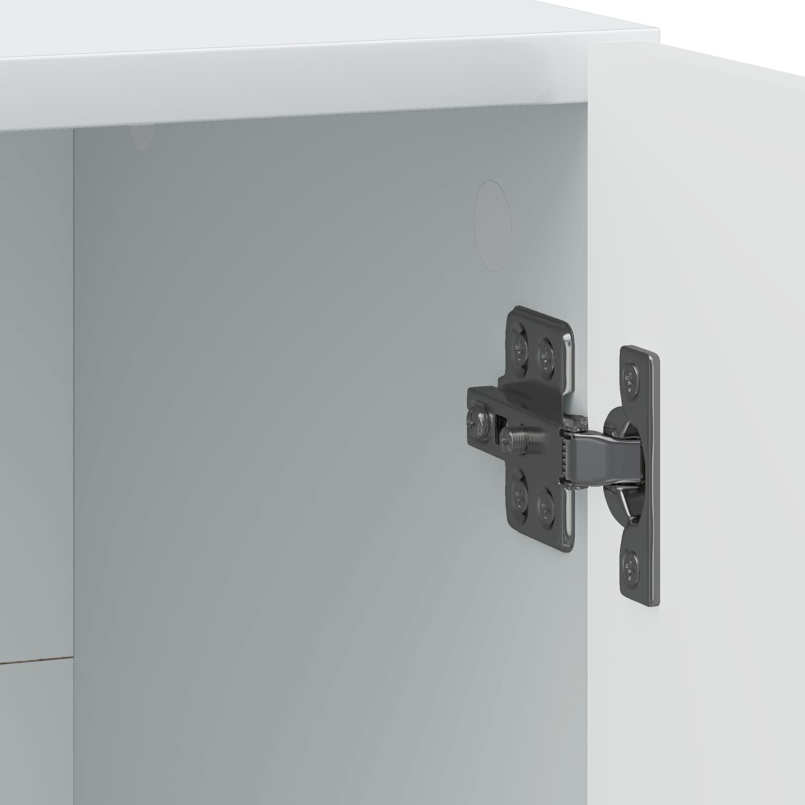 Armario de Noche 2 pcs 43 x 34,5 x 47 cm Madera de Ingeniería