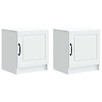 Armario de Noche 2 pcs 43 x 34,5 x 47 cm Madera de Ingeniería