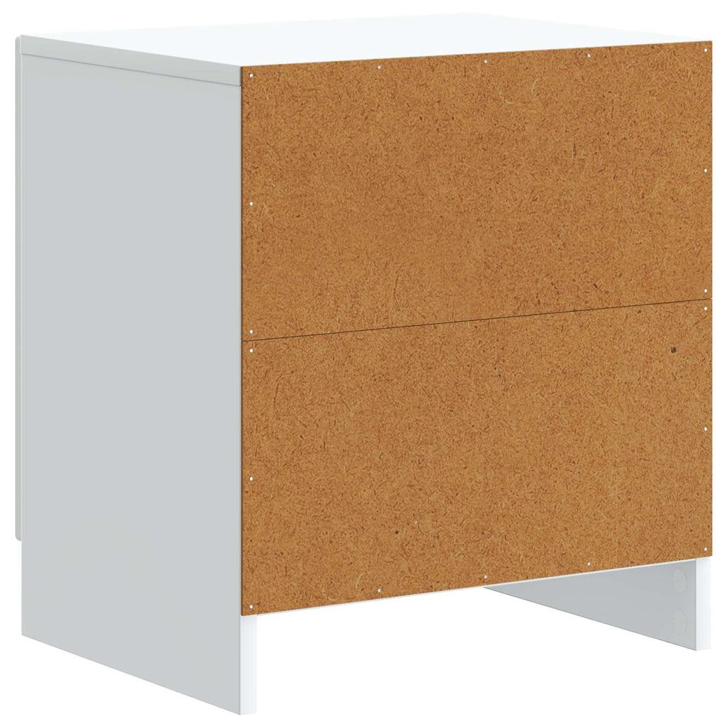 Armario de Noche 2 pcs 43 x 34,5 x 47 cm Madera de Ingeniería