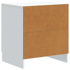 Armario de Noche 2 pcs 43 x 34,5 x 47 cm Madera de Ingeniería