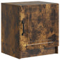 Armario de Noche Roble Ahumado 43 x 34,5 x 47 cm