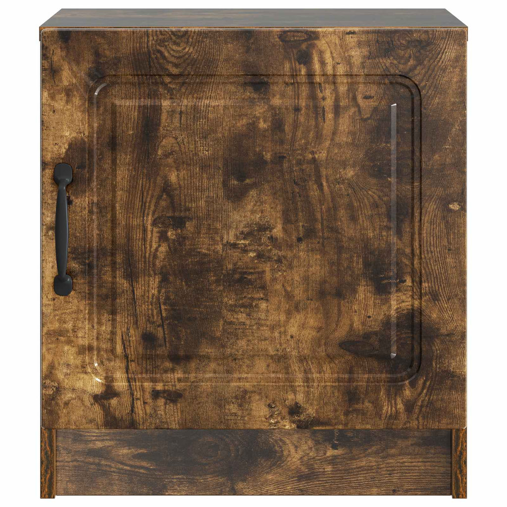 Armario de Noche Roble Ahumado 43 x 34,5 x 47 cm