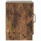 Armario de Noche Roble Ahumado 43 x 34,5 x 47 cm